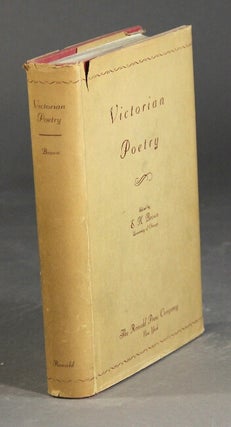 Item #25695 Victorian poetry. E. K. BROWN