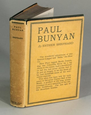 Item #26069 Paul Bunyan. ESTHER SHEPHARD