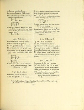 The early editions of the Roman de la Rose.