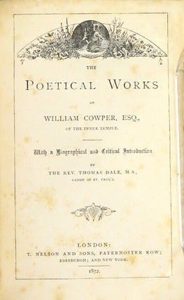 The poetical works … with a biographical and critical introduction by the Rev. Thomas Dale.