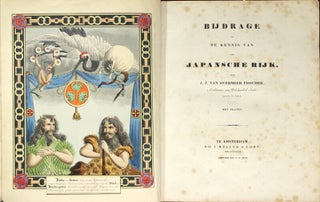 Item #26421 Bijdrage tot de kennis van het Japansche rijk. Fisscher Overmeer, J. F. van