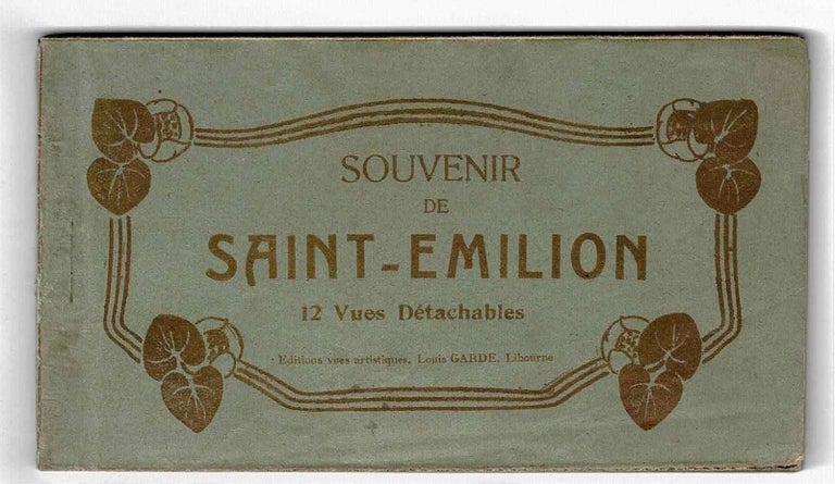 Item #27477 Souvenir de Saint-Emilion. 12 vues détachables.