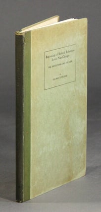 Item #27623 Beginnings of medical education in and near Chicago. The institutions and the men....
