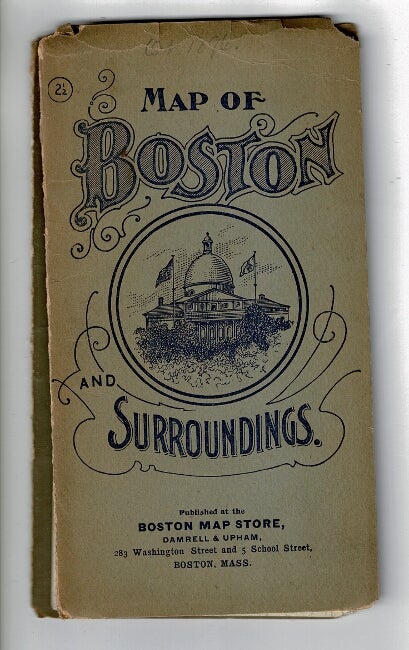 Item #27817 Boston and surroundings.