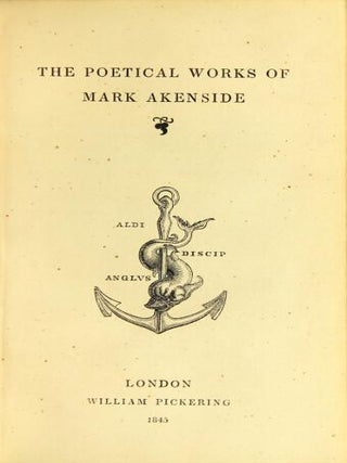 The poetical works.