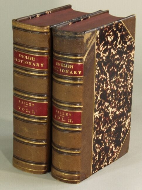 洋書 AN ETYMOLOGICALDICTIONARY An universal etymological English dictionary  Eighteenth