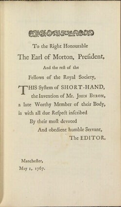 The universal English short-hand; or, the way of writing English, in the most easy, concise, regular, and beautiful manner