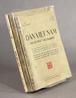 Dan Viet Nam le peuple Vietnamien. [Volumes 1-3, all published.]