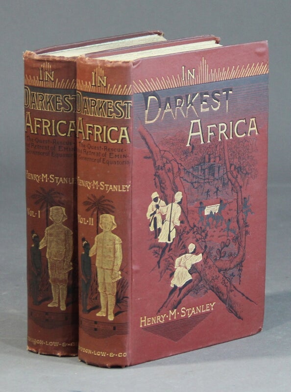Item #29513 In darkest Africa or the quest, rescue, and retreat of Emin, Governor of Equatoria. Henry M. Stanley.