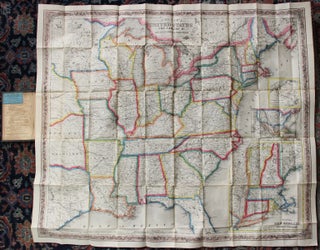 Item #29716 Colton's map of the United States the Canadas &c. showing the rail roads, canals,...