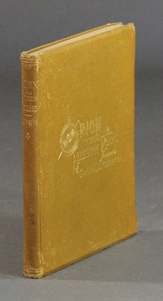 Item #29914 Orion, and other poems. CHARLES G. D. ROBERTS