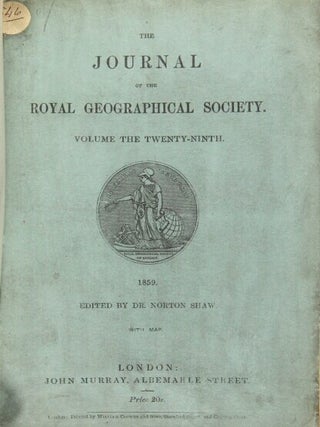 The lake regions of Central Equatorial Africa, with notices of the Lunar Mountains and the sources of the White Nile... As contained in The Journal of the Royal Geographical Society, volume the twenty-ninth