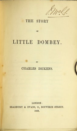 The story of Little Dombey.