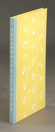 Item #30438 Chinese love poems from most ancient to modern times