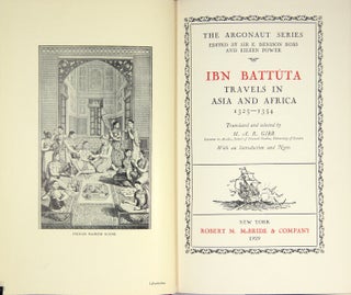 Item #30526 Travels in Asia and Africa 1325-1354. Ibn Battúta