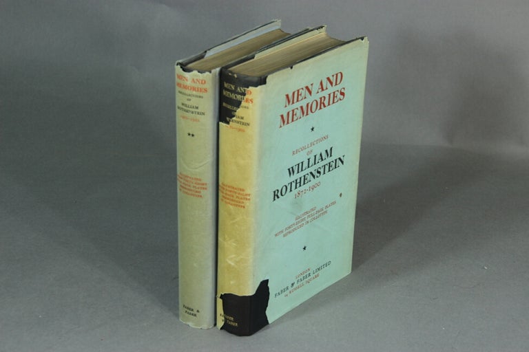 Item #30608 Men and memories. Recollections of. WILLIAM ROTHENSTEIN.