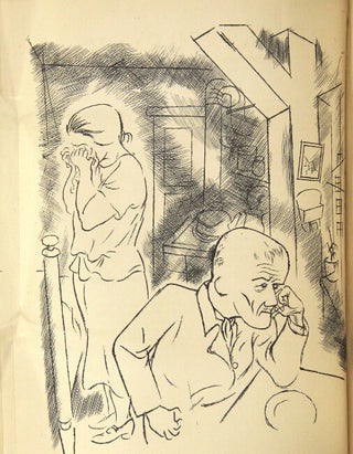 Brokenbrow, a tragedy... Translated by Vera Mendel with drawings by Georg Grosz