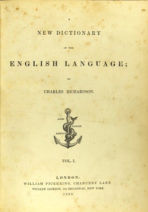A new dictionary of the English language.