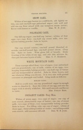 Tested recipes contributed by the ladies of St. Mark's parish, Minneapolis