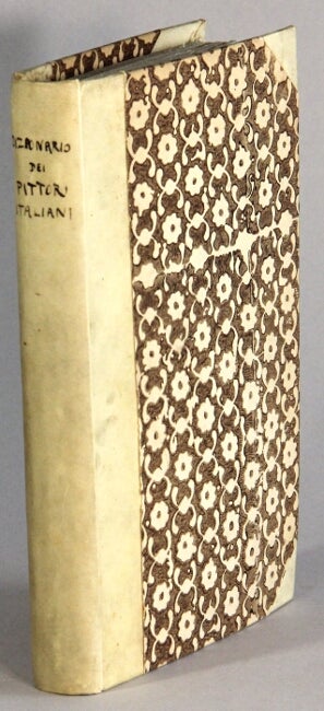 Item #31058 Dizionario dei pittori italiani... Con una lettera di Corrado Ricci. ANTONIETTA MARIA BESSONE-AURELJ, comp.