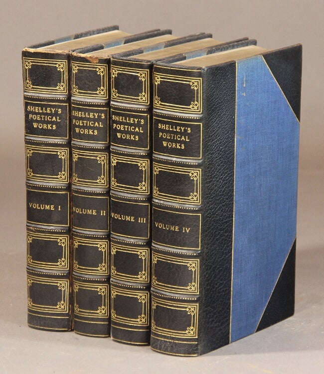 Item #31088 The poetical works. Edited by Harry Buxton Foreman. PERCY BYSSHE SHELLEY.