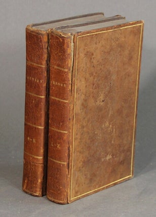 Item #31109 A dictionary of the English language: in which the words are deduced from their...