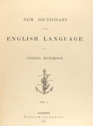 A new dictionary of the English language.