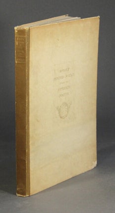 Item #31363 Notable printers of Italy during the fifteenth century, illustrated with facsimiles...