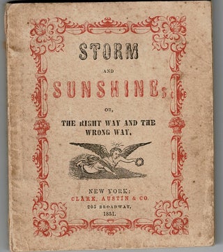 Item #31978 Storm and sunshine, or, the right and the wrong way to wear a hat. By Theodore...