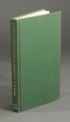 Item #32193 The works of Charles Darwin: an annotated bibliographical handlist. R. B. FREEMAN