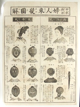 Item #32241 Illustrations of women's Sokuhatsu hairstyle