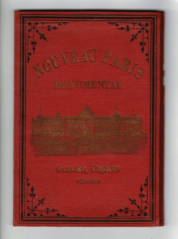 Item #33180 Nouveau Paris monumental [cover title]