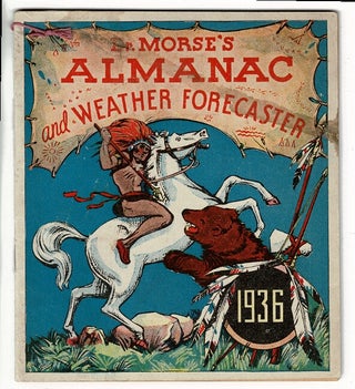 Item #33641 Dr. Morse's almanac and weather forecaster 1936