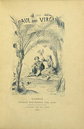 Item #33841 Paul and Virginia ... with illustrations by Maurice Leloir. JACQUES HENRI BERNARDIN...