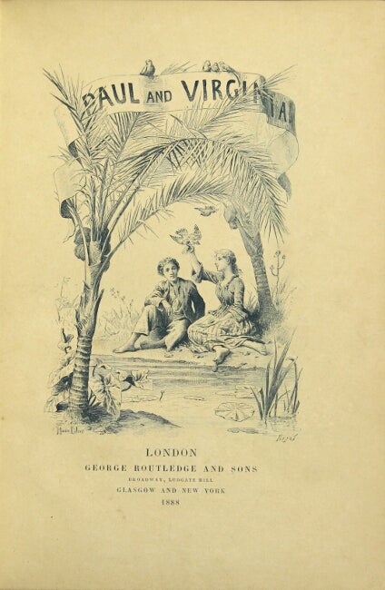 Item #33841 Paul and Virginia ... with illustrations by Maurice Leloir. JACQUES HENRI BERNARDIN DE SAINT-PIERRE.