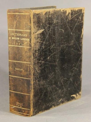 Item #34039 A complete and universal dictionary of the English language comprehending the...