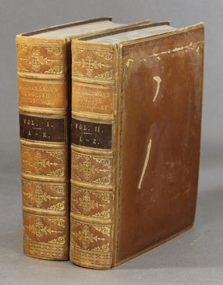 Item #34089 A new dictionary of the English language. Charles Richardson