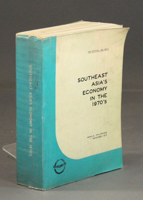 Item #35032 Southeast Asia's economy in the 1970's. Hla Myint.