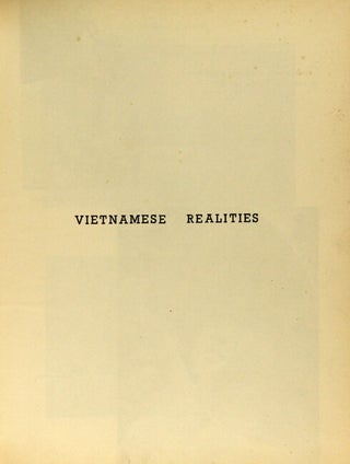 Vietnamese realities [spine title]