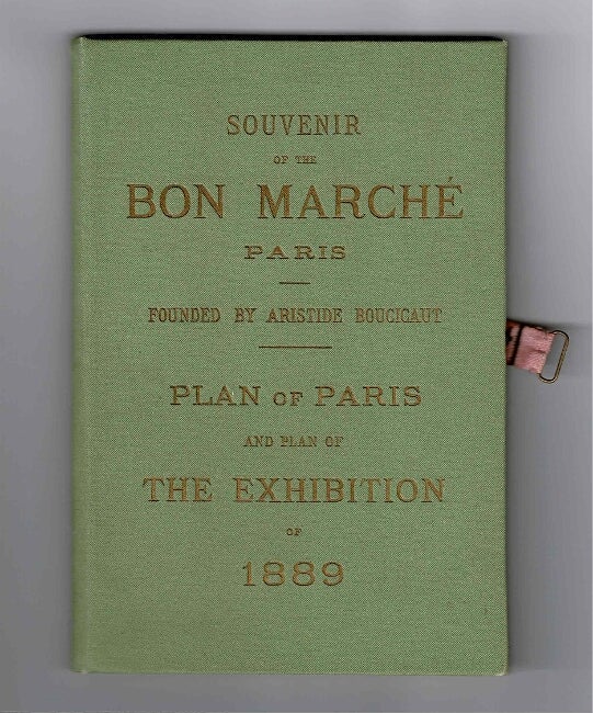 Souvenir of the Bon Marche Paris. Founded by Aristide Boucicaut