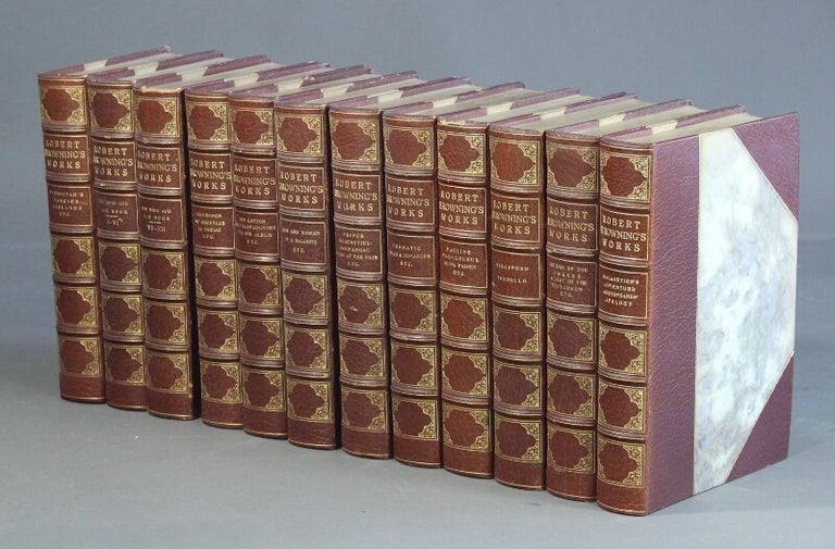 Item #35673 Robert Browning's complete works. Robert Browning.
