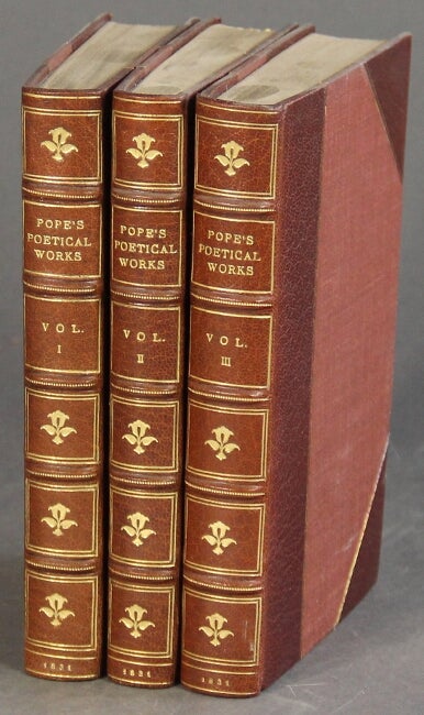 Item #35684 The poetical works of Alexander Pope. ALEXANDER POPE.