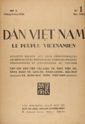 Dan Viet Nam le peuple Vietnamien. [Vols. 1-3, all published.]