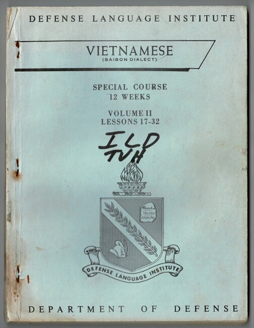 Item #35797 Vietnamese (Saigon dialect): special course (12 weeks)