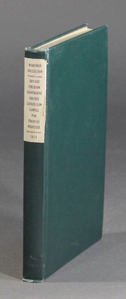 Item #37472 The Stephen H. Wakeman collection of books of nineteenth century American writers....