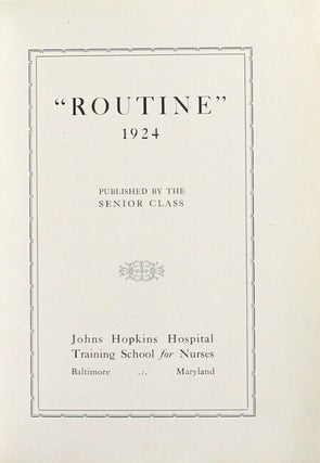 Routine, 1924