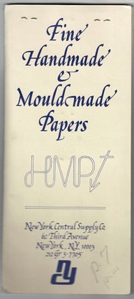 Item #37890 Fine handmade & mouldmade papers