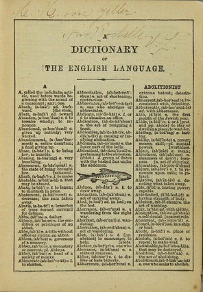 Favorite illustrated dictionary, containing over 32,000 words and phrases and illustrated with 670 engravings