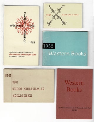 Item #39858 Collection of 25 pieces from the annual Rounce & Coffin Club Western Books exhibition...
