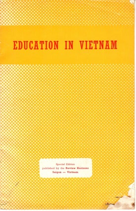 Item #39897 Education in Vietnam [cover title